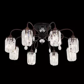 Люстра потолочная Citilux Синди коричневый CL330183