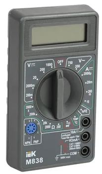 Мультиметр IEK UNIVERSAL M838 (TMD-2S-838)