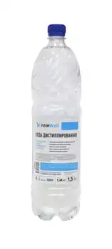 Вода дистиллированная REINWELL 1.5 л