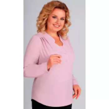Блузка Асолия-0995/1 В цвете: Розовый; Размеры: 52,54