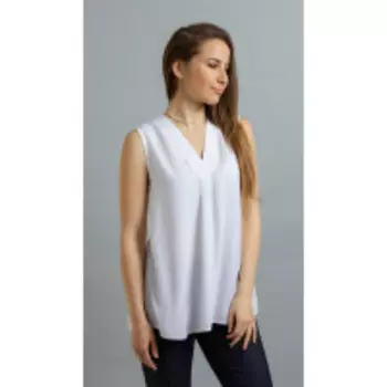 Блузка Mirolia-905/1 В цвете: Белый; Размеры: 56,50,52,46,48,54