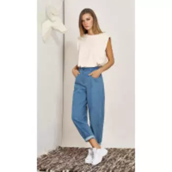 Брюки Buter-2087 blue В цвете: Голубой; Размеры: 50,46,48,44,42