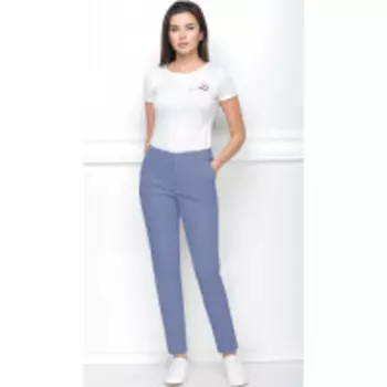Брюки LeNata-11571/6 В цвете: Голубой; Размеры: 50,52,46,48,44,42