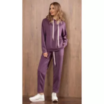Брюки Nova Line-4787/3 В цвете: Фиолетовый; Размеры: 50,44