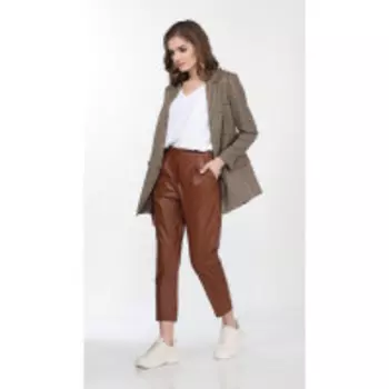 Брюки Olegran-3686-2 В цвете: Коричневый; Размеры: 50,52,46,48,54,44