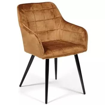 Кресло (mod. 8266) коричневый (G-062-61)/черный (металл/ткань) Tetchair 112736 13632