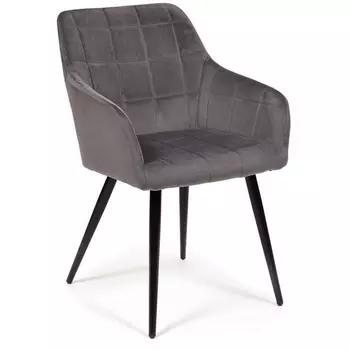 Кресло (mod. 8266) серый (G-062-40)/черный (металл/ткань) Tetchair 112736 13631