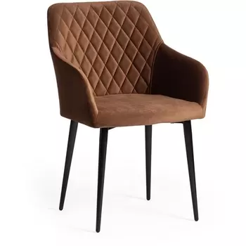 Кресло BREMO (mod. 708) коричневый barkhat 11/черный (ткань/металл) Tetchair 113347 14320
