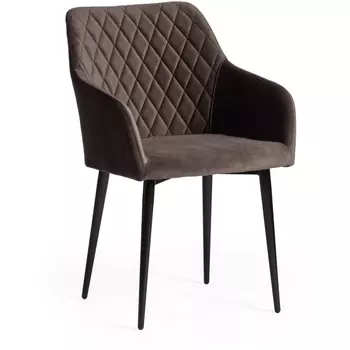Кресло BREMO (mod. 708) темно-серый barkhat 14/черный (ткань/металл) Tetchair 113347 14319