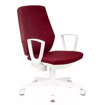 Кресло CH-W545 красный 38-410 крестовина пластик белый Бюрократ 545 CH-W545/RED