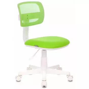 Кресло детское Бюрократ CH-W299 салатовый TW-03A TW-18 сетка/ткань крестовина пластик пластик белый