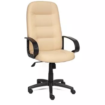 Кресло бежевый/бежевый перфорированный (кож/зам) Tetchair 147 9024