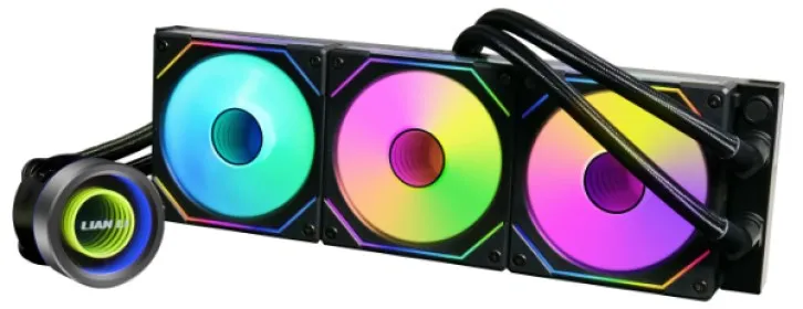 Система охлаждения жидкостная Lian Li Galahad II Trinity 360 SL-INF Black G89.GA2T36INB.00 LGA115x/1200/1700/AM4/AM5 (3*120mm, 300-2100rpm, 61.3CFM, 1