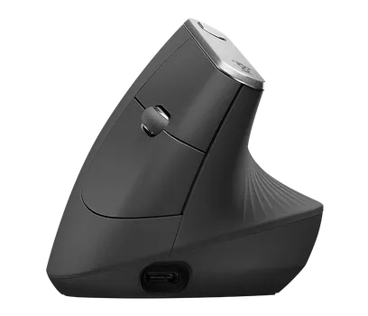 Мышь Wireless Logitech MX Vertical 910-005448 черная, 4000dpi, USB2.0, 4but