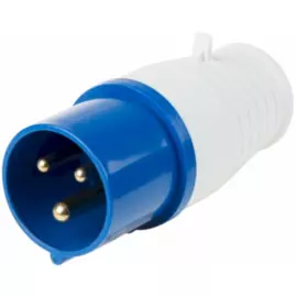 Вилка Rexant 11-8900 переносная 2Р+РЕ 16А 220В IP44