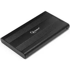 Внешний корпус для HDD SATA 2.5” Gembird EE2-U3S-5 для HDD/SSD SATA 6Gb/s 2.5", USB 3.0, алюминий, черный
