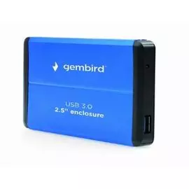 Внешний корпус для HDD SATA 2.5” Gembird EE2-U3S-2-B синий, USB 3.0, металл