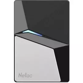 Внешний SSD USB 3.2 Gen 2 Type-C Netac NT01Z7S-960G-32BK Z7S 960GB 550/480MB/s aluminium/plastic/steel