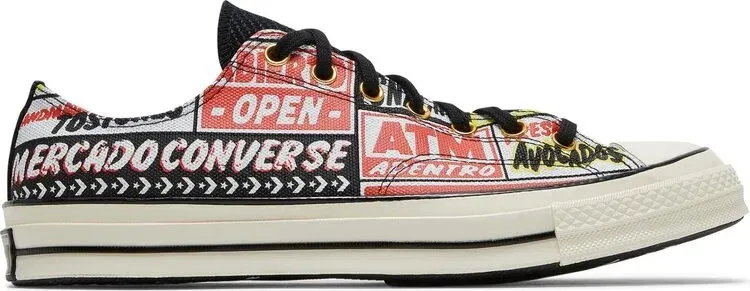 Кроссовки Converse Chuck 70 Low Mi Gente Capsule - Bodega Run, разноцветный