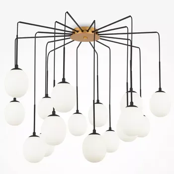 Потолочная люстра Maytoni Branch MOD176PL-16G