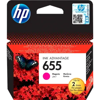 Картридж для струйного принтера HP 655 Magenta (CZ111AE)