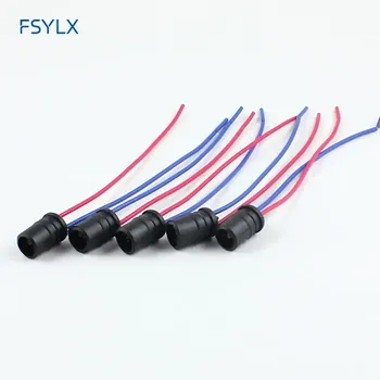 FSYLX T10 Розетка T15 W5W 194 168 501 Светодиодная розетка T10 Патрон лампы Кабель LED T10 W5W Удлинитель лампы Патрон Разъемы