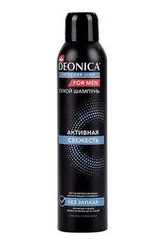 Шампунь Deonica For men Активная свежесть сухой, 250 мл
