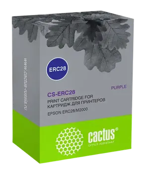 Картридж для матричного принтера CACTUS ERC28, фиолетовый (CS-ERC28)