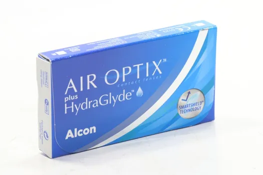 Контактные линзы Air Optix plus HydraGlyde (3) ежемесячные -5.00/14.20/8.6, 3 шт