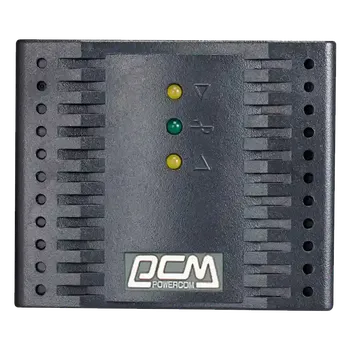 Стабилизатор напряжения POWERCOM TCA-2000 BL Black Tap-Change, 1000W