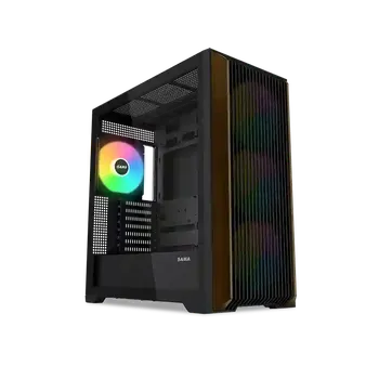 Корпус для ПК без БП SAMA Z60 Black (Z60-BKAWA4X1-GL)