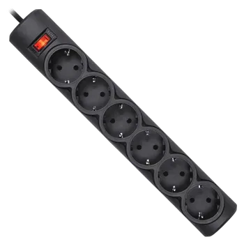 Сетевой фильтр DEFENDER DFS 155 5м Black (99496)