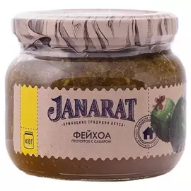 Фейхоа Janarat протертое с сахаром, 410 г