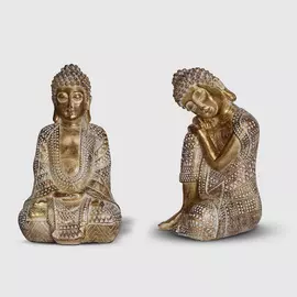 Фигура декоративная Boltze dilara Будда золото 18 см в ассортименте