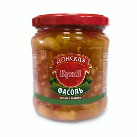 Фасоль белая Донская Кухня печеная с овощами 500 г