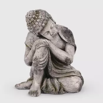 Фигура садовая Dingsheng Будда сидящий, 40х35х49 см