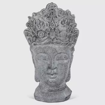 Фигура садовая Fujian jinda crafts голова Будды 31х29х54 см