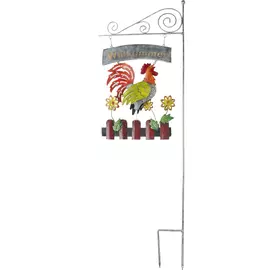 Фигура садовая Medusa Петух Welcome 119x38x8