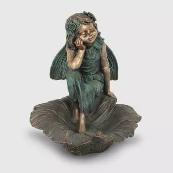 Фигура садовая Shimmer Arts Shimmer Arts Фея задумчивая 51х43х50 см