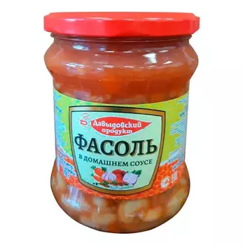 Фасоль Давыдовский продукт в домашнем соусе, 470 г