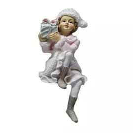 Фигурка декоративная Royal gifts Девочка с подарком 18 см