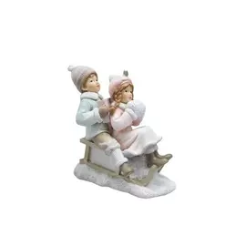 Фигурка декоративная Royal gifts Поездка на санях 18 см