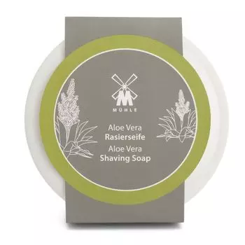 Мыло для бритья MUEHLE в фарфоровой чаше, Алоэ Вера