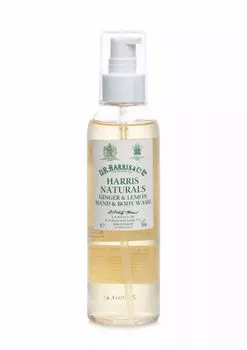 Гель для рук и душа D. R. Harris Naturals с имбирем и лимоном, 200 мл