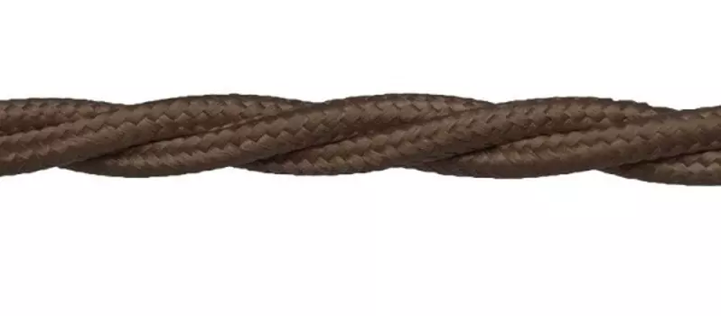 Провод Bironi B1-422-72-50 витой, 2*0,75 ,цвет коричневый, м