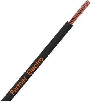 Провод Партнёр Электро ПуГВнг(А)-LS 1х1 450/750В Ч (бухта 100м) ЦБ-00020638
