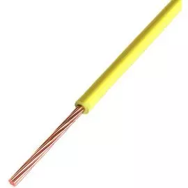 Провод Rexant 01-6502 ПГВА 1х0.75 мм, желтый, бухта 100 м