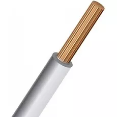 Провод РЭК-Prysmian ПуГВ1х0,75(Б,ГОСТ,Prys) установочный, ГОСТ (белый) (100м)