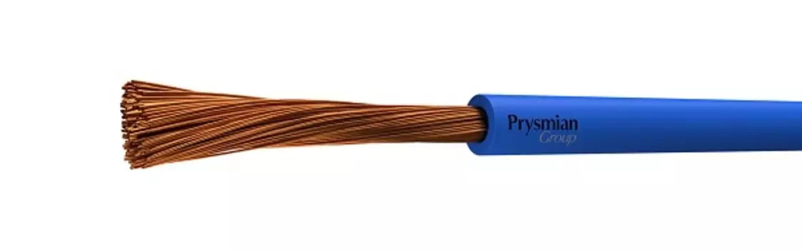 Провод РЭК-Prysmian ПуГВ1х16(С,ГОСТ,Prys) ГОСТ, установочный, синий
