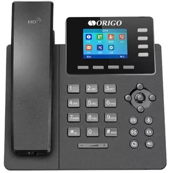 Проводной IP-телефон ORIGO OPH150/A1A с цветным дисплеем 2.8", 1000Base-T WAN PoE, 1000Base-T LAN, без адаптера питания